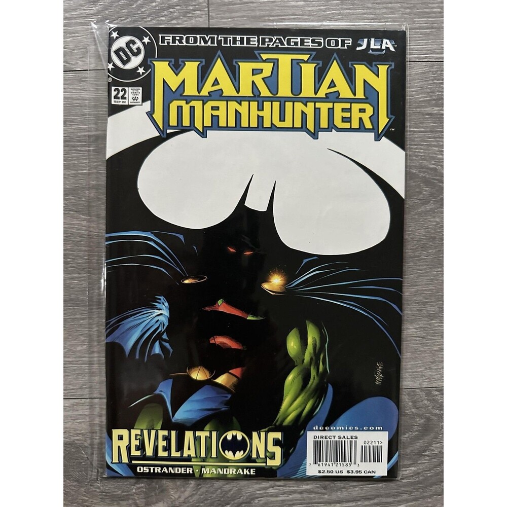 DC Martian Manhunter #22 Single Issue Color Comic 2000 Revelations From JLA